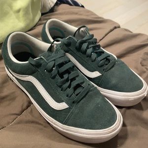 Forest green Old Skool Comfy Cush Vans